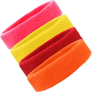 Warm Head Sweatbands - 4 Pack