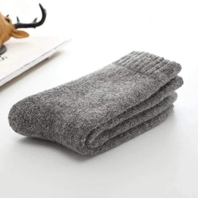 Warm Winter Socks | Thermal Merino Wool Socks For Men - Pack Of 5