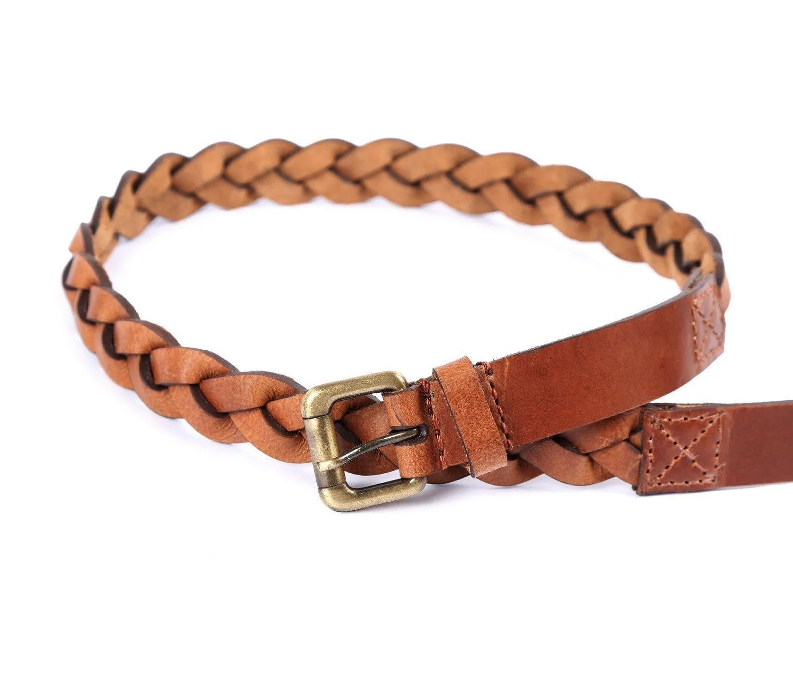 WOVEN TWIST BELT