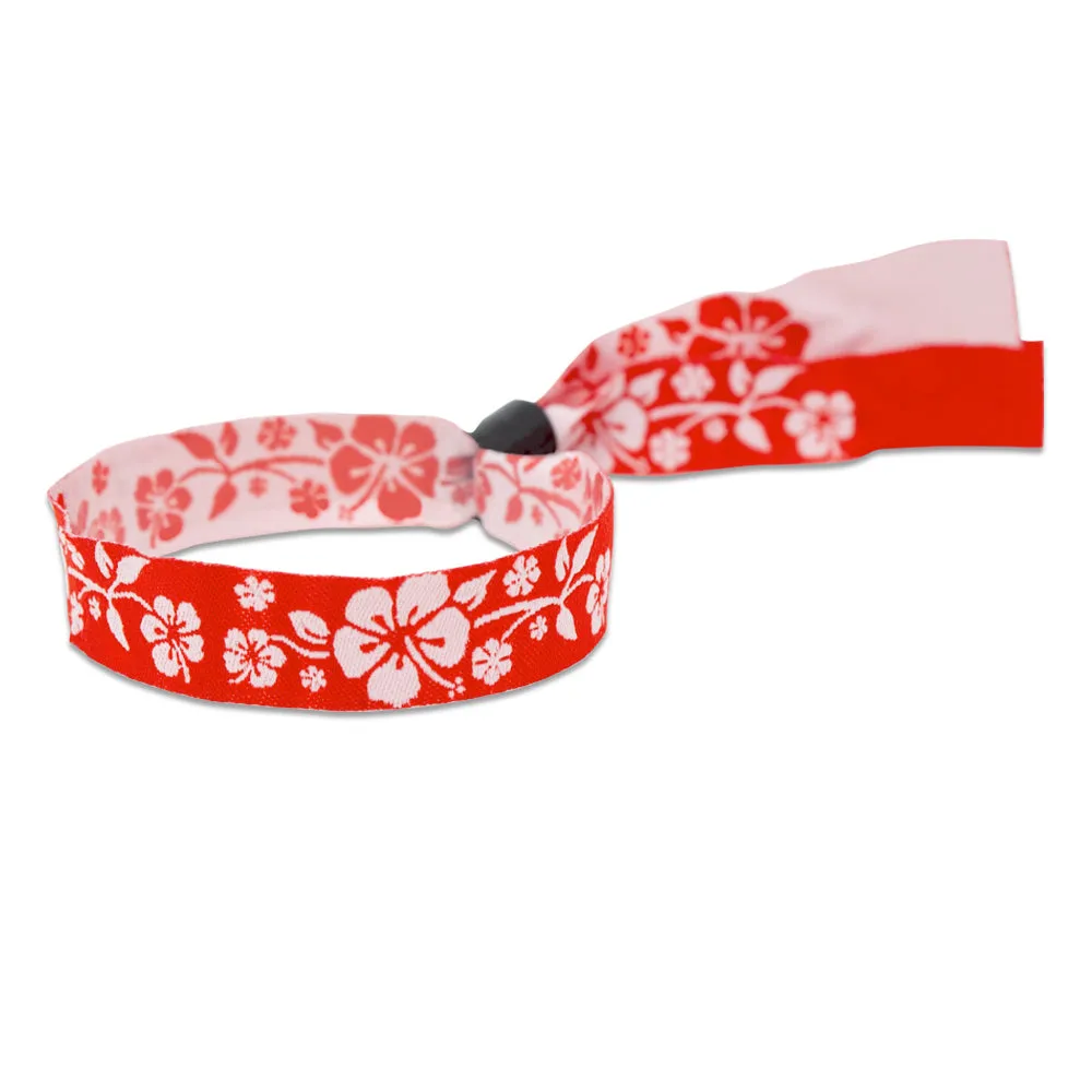 Woven Wristbands 1/2" Aloha - High Security Closure WOVAL (100/Pack)